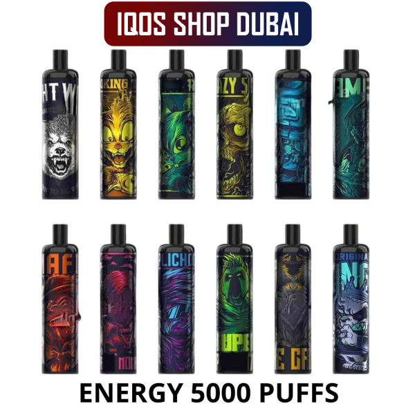 NEW ENERGY Disposable Vape 5000 puffs IN UAE