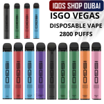 NEW ISGO VEGAS 2800 Puffs Disposable Vape IN UAE