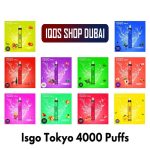 New ISGO Tokyo 4000 Puffs Disposable