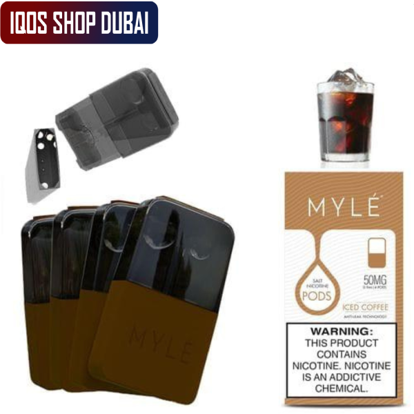 MYLE V4 Iced Coffee Magnetic PODS 50mg IN UAE