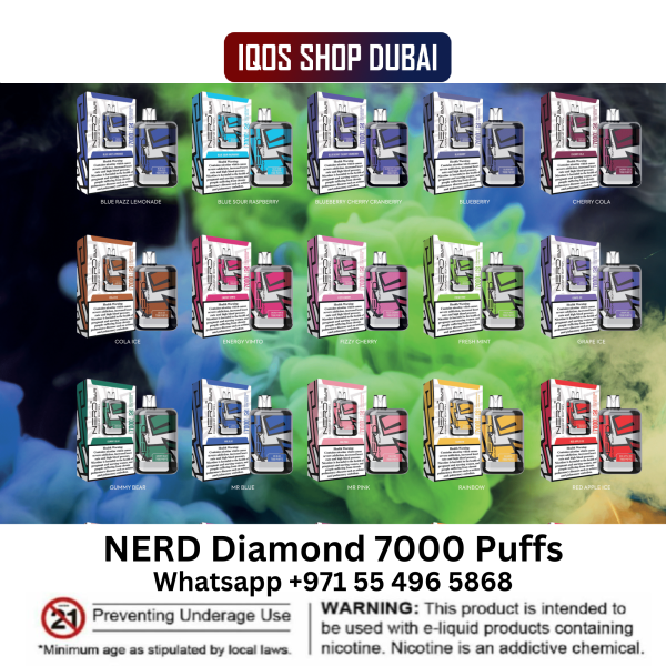 NERD Diamond Disposable 7000 Vape Puffs