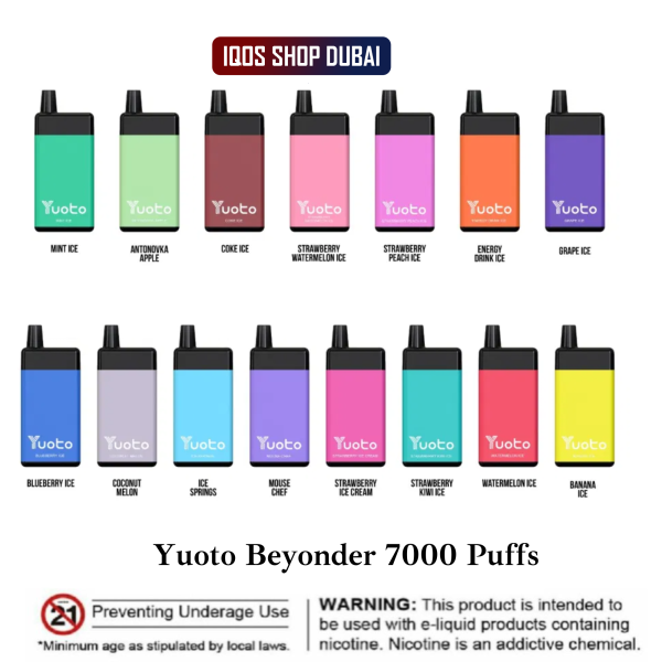 New Yuoto Beyonder 7000 Disposable Vape