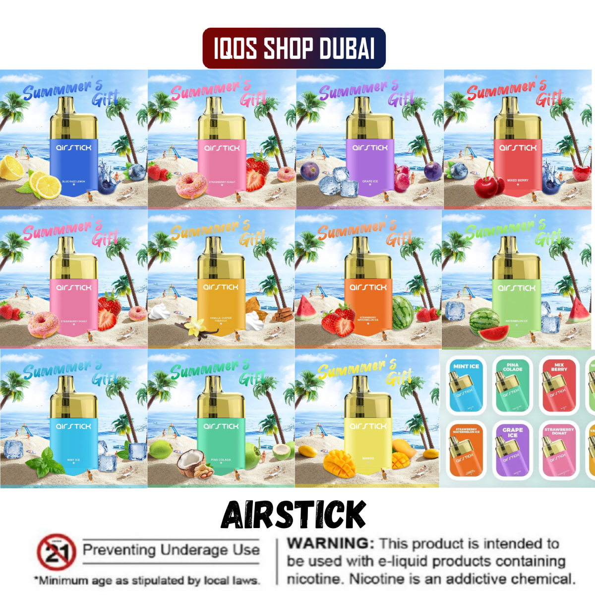 Air Stick 7000 Puffs Disposable In Dubai UAE